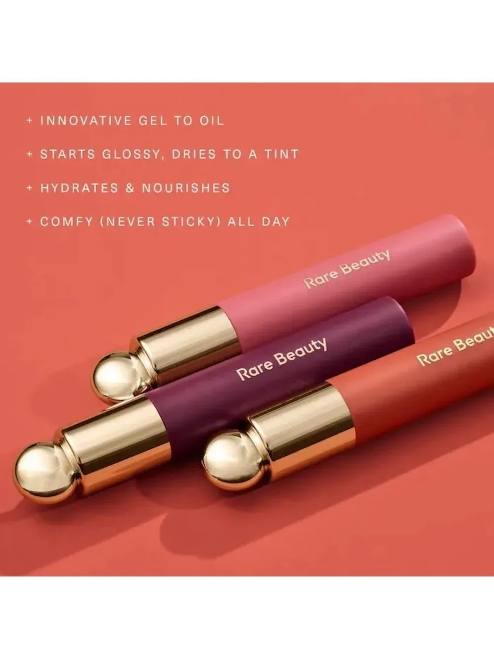 NIB Rare Beauty Soft Pinch Tinted Lip Oil in Hope